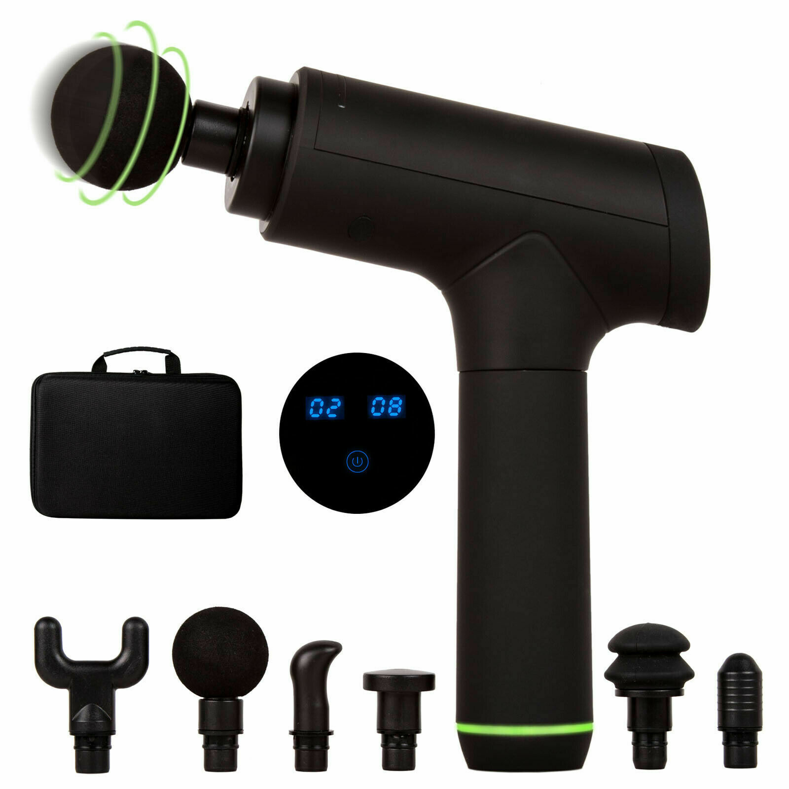 Newest Massage Gun Percussion Massager Muscle Vibrating Relaxing Like