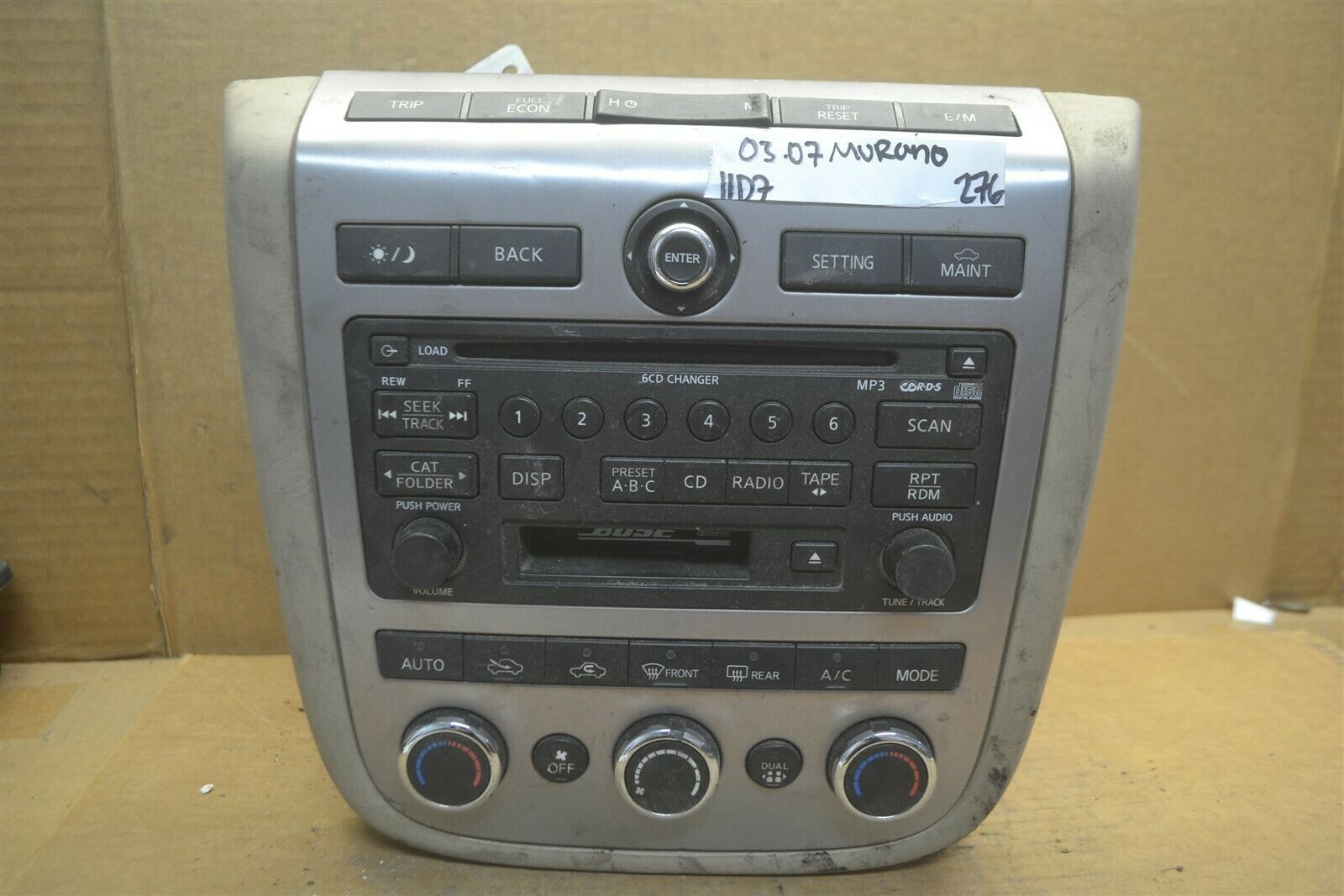 03-07 Nissan Murano Radio Bezel Dash Trim and 21 similar items