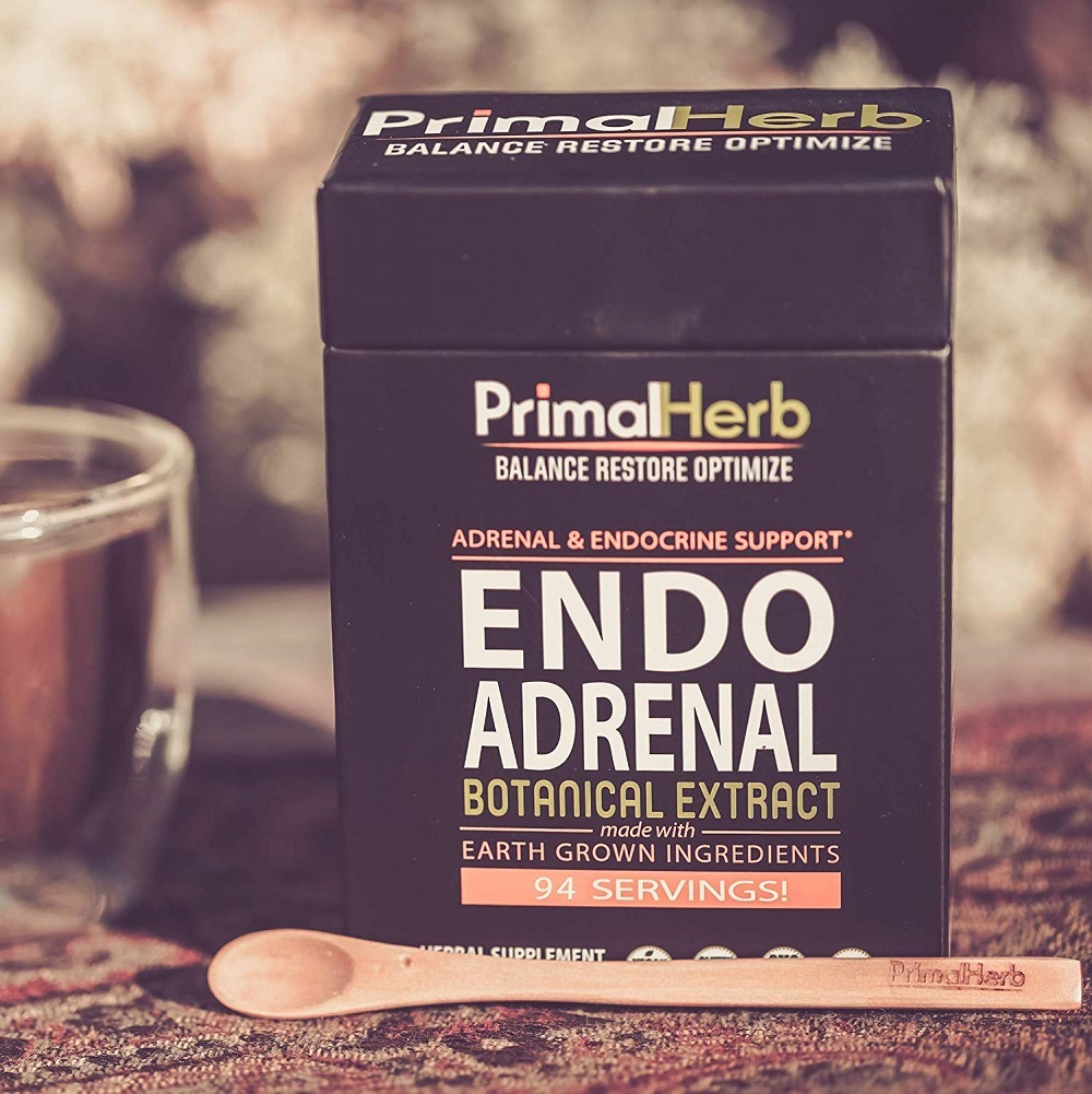Adrenal Support by Primal Herb Stress Relief and Adrenal Fatigue