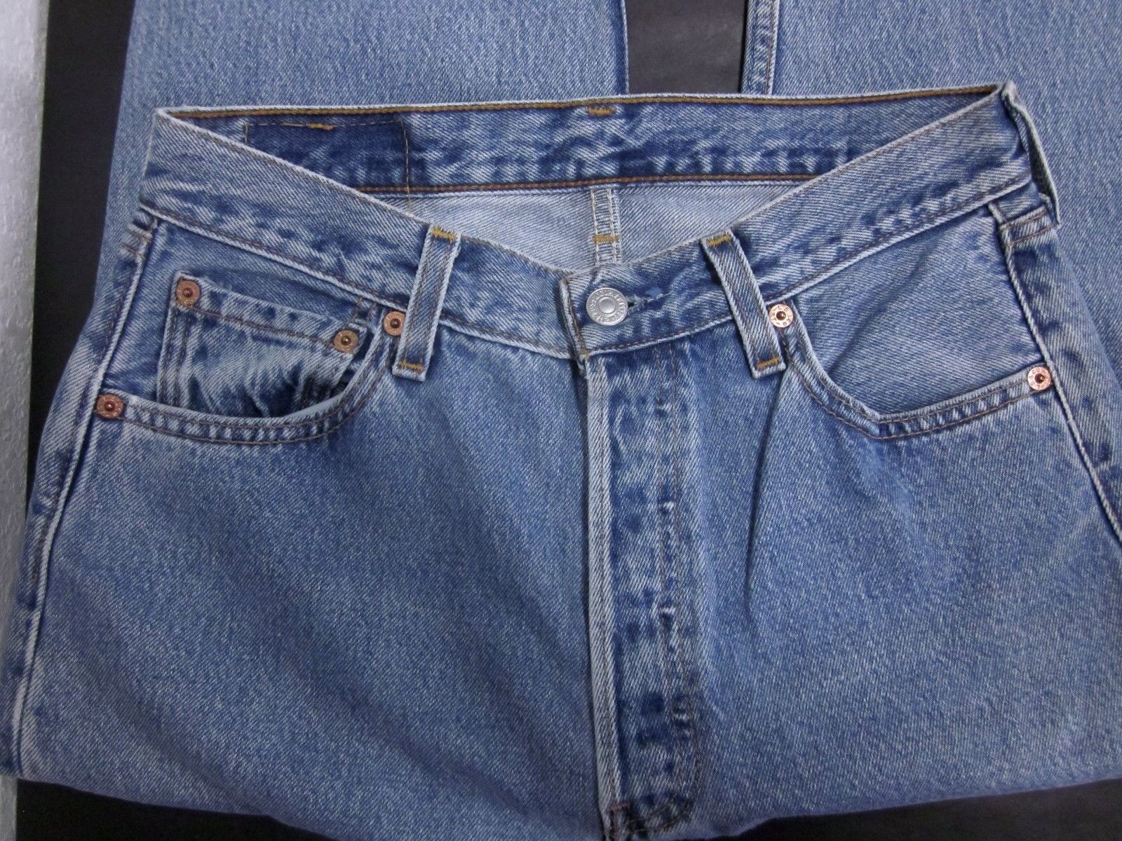 high waisted button fly jeans