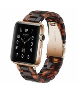 Colorful Camouflage Resin Ceramic Watch Strap Band For Apple Watch 38 40... - $93.35