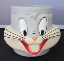 Vintage 1992 Warner Brother&#39;s Looney Tunes Bugs Bunny Plastic Coffee Tea... - $15.99