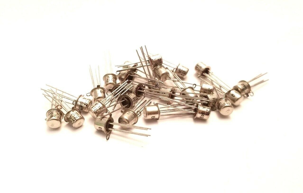 1 PIECE 3N128 4 PIN METAL CAN TRANSISTOR New Original RCA Transistors
