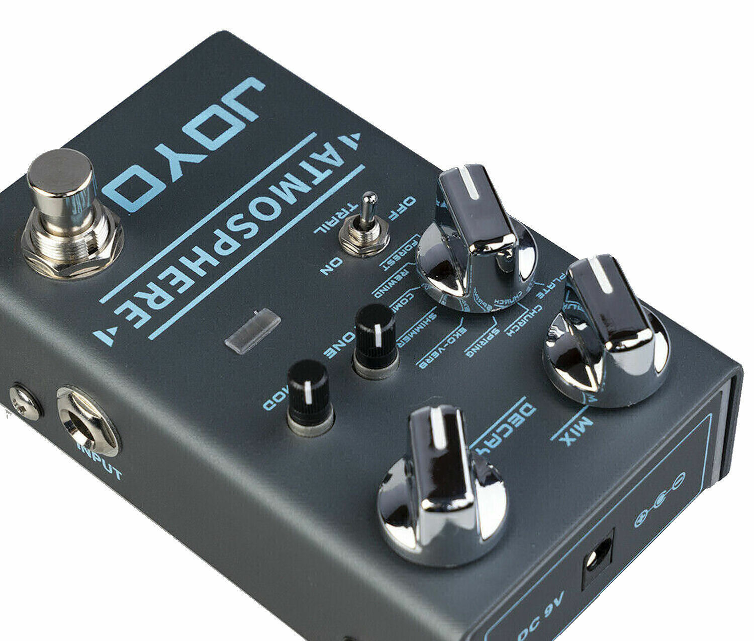 JOYO Atmosphere Reverb Guitar Pedal with 9 Digital Reverb Types + TRAIL ...