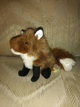 Folkmanis Mini Fox Plush Finger Puppet 4" Stuffed Animal Toy 11FM018 Surface... - $19.79
