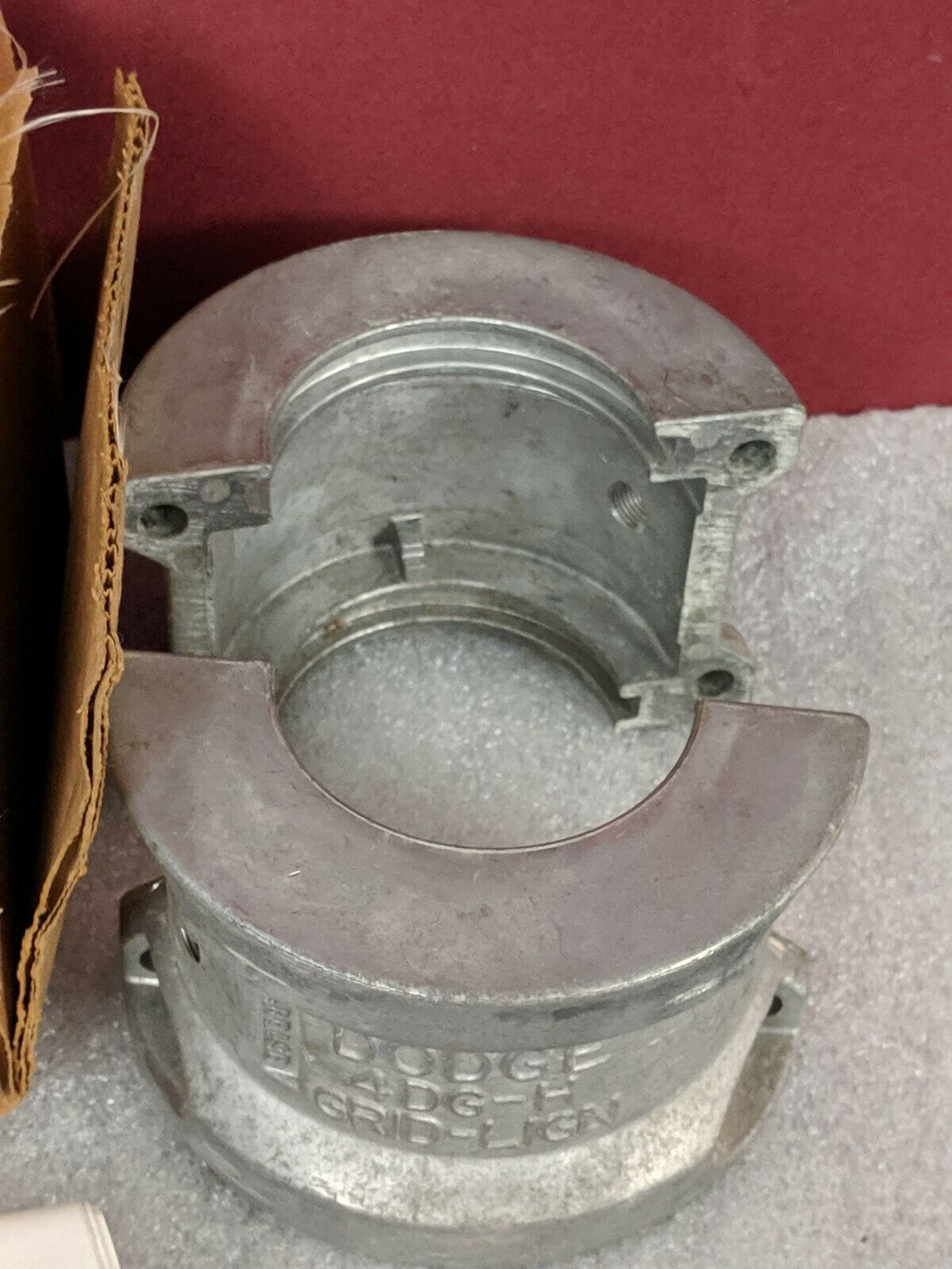 Dodge 4DGH GRID LIGN 006252 Horizontal Split Coupling Cover For Size