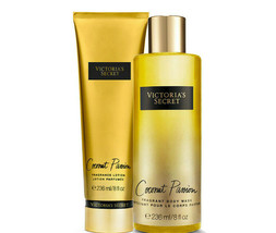 Victoria's Secret Coconut Passion Fragrance Lotion + Fragrant Body Wash Duo Set - $39.95