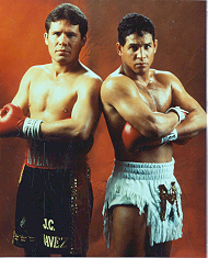 Primary image for Julio Cesar Chavez Sr. and Hector Camacho Jr. 8x10 photo