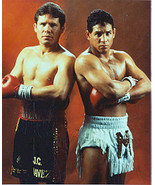 Julio Cesar Chavez Sr. and Hector Camacho Jr. 8x10 photo - $5.00