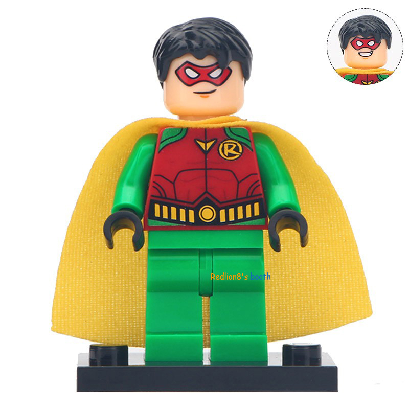 Robin DC Comics Super Heroes Minifigure Lego Compatible Building Toys