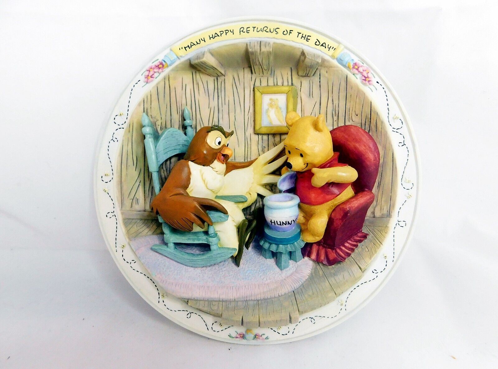 Bradford Exchange Winnie the Pooh LE Collector's Plates Set of 12 with