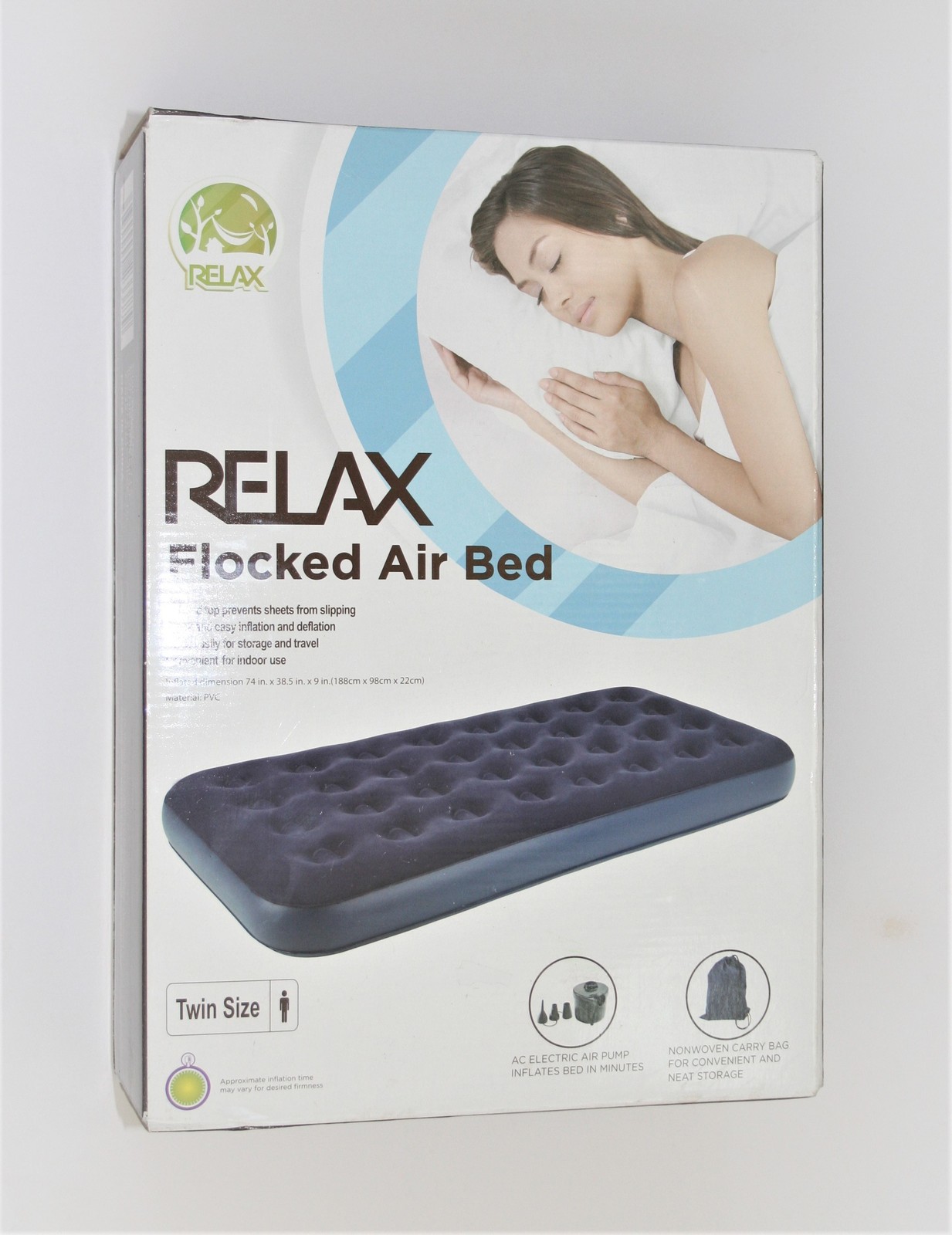 flocked air bed