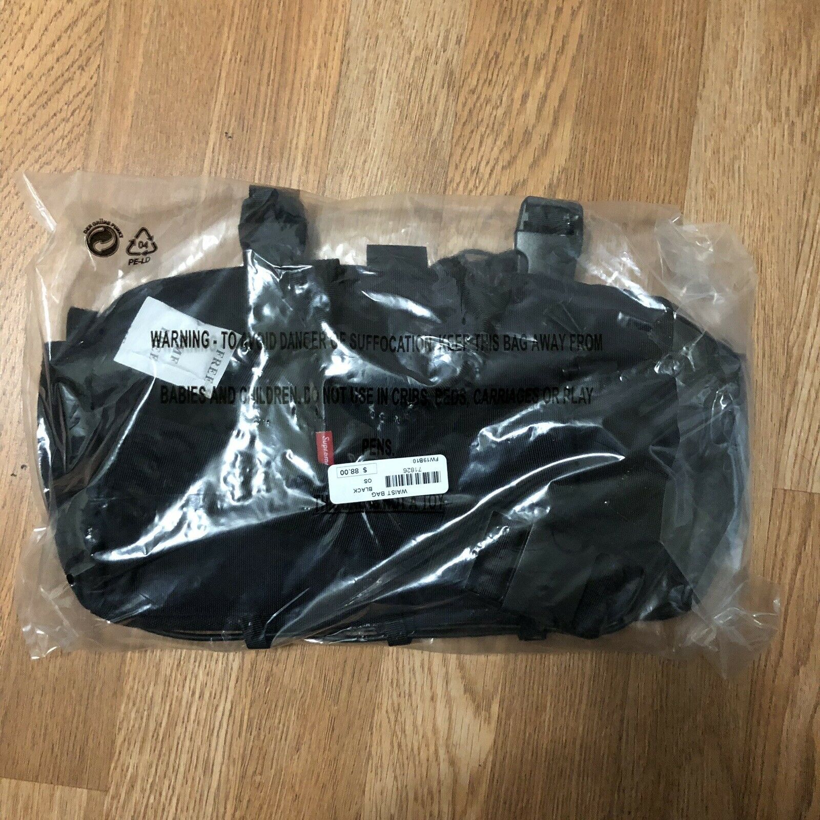 Supreme - Waist Bag (FW19) - Black - Backpacks, Bags & Briefcases