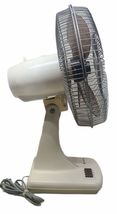 Vintage Sanyo 3 Speed Brown Oscillating Electric Fan Quiet CLEAN EF-12SP-1 image 5