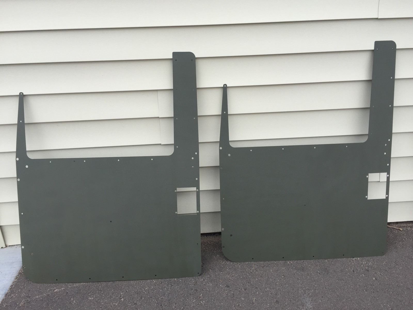 Steel Door Skins for M998 Military Humvee XDoors HMMWV Hard Doors