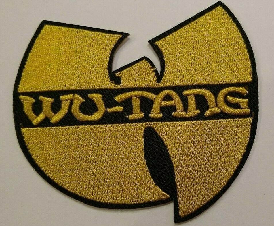 Wu-Tang Clan~Hip Hop~Rap~Embroidered Patch~3 7/8 x 3 1/4~Iron or Sew On