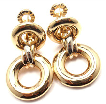 Authentic! Cartier Trinity 18k Tri-Color Gold Drop Earrings Paper - $5,745.60