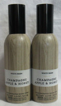 White Barn Bath & Body Works Room Spray Lot Set Of 2 Champagne Apple & Honey - $28.01
