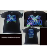 Suicide Squad Movie Black Multi Color T-Shirt NEW Sz Medium Free Shipping - $7.99