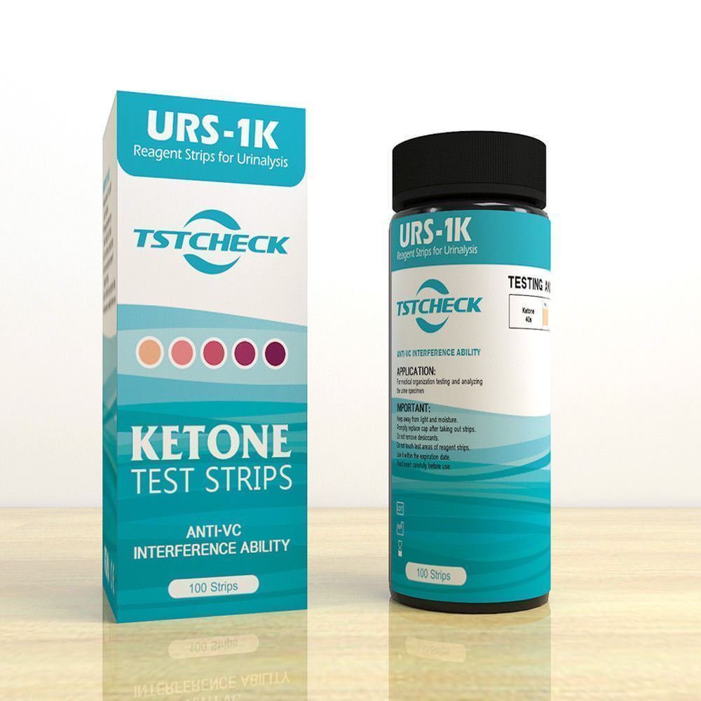 FDA Ketone Rapid Precise Urine Test Strips Kit Ketogenic Ketosis Diet