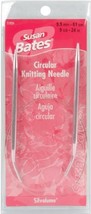 Susan Bates 24-Inch Silvalume Circular Knitting Needle, 2.75mm - $11.00
