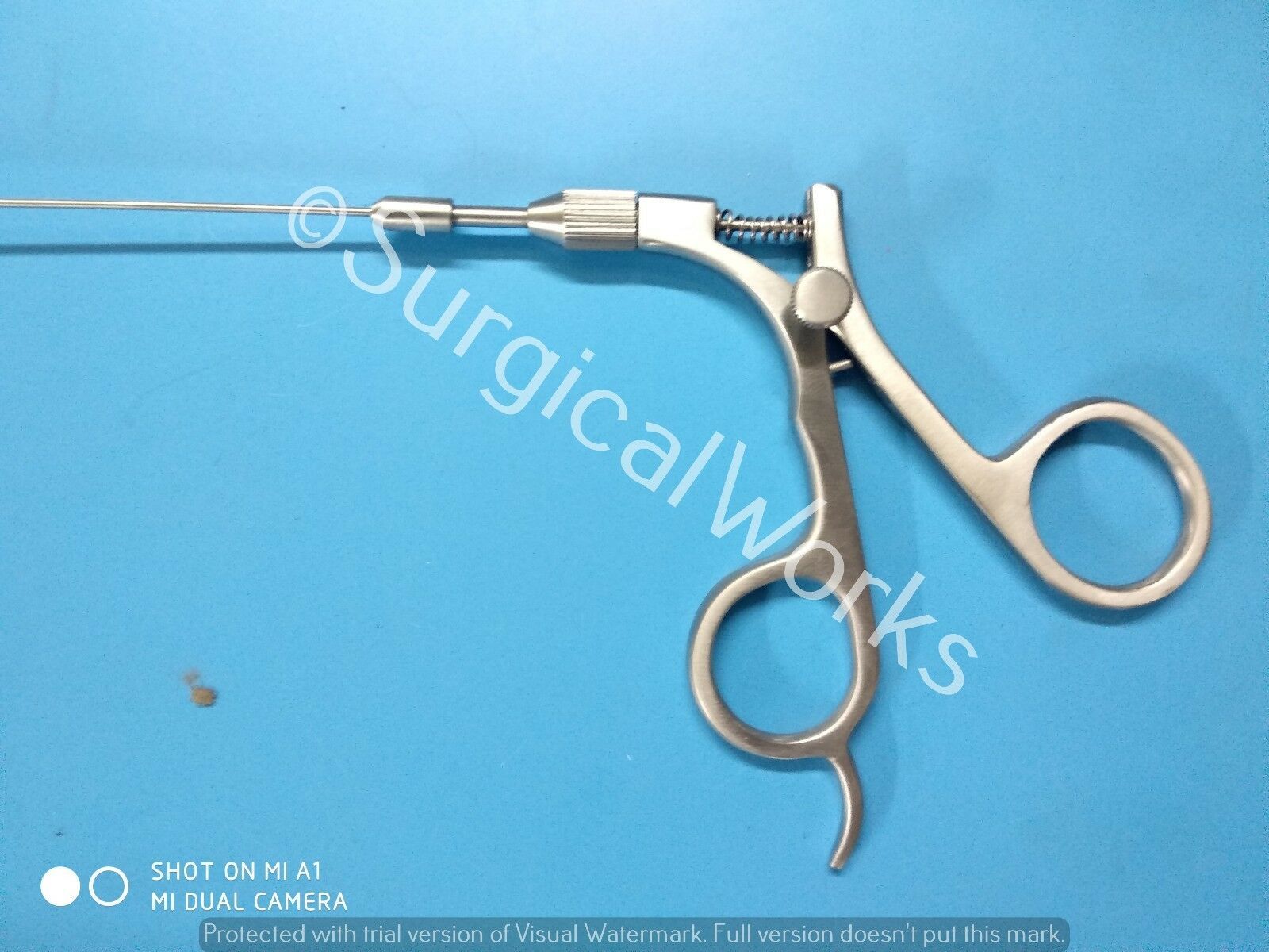 Laparoscopy Laparoscopic Semi Rigid Urology Alligator Grasping Forcep