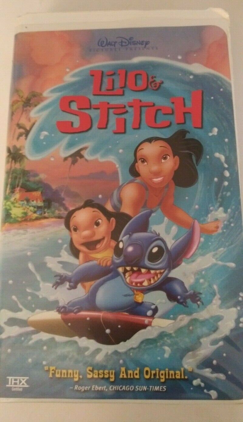 Lilo & Stitch the Movie (VHS, 2002) Disney Viewed - VHS Tapes