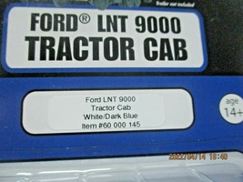 Atlas # 60000145 Ford LNT 9000 Tractor Cab White/Dark Blue with PBR Decal (N) image 2