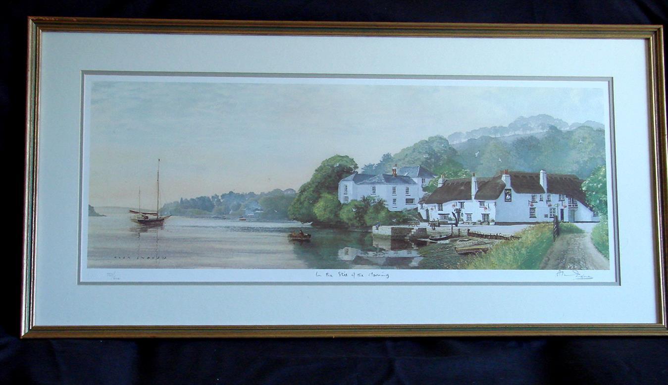 Alan Ingham (b.1932) Signed Ltd.Edition Framed Matted Print 367/600 In