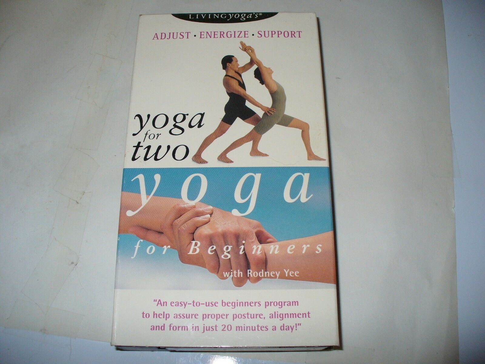 Lot of 5 VHS Yoga and Fitness Tapes VHS Tapes