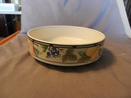 One Mikasa Intaglio Garden Harvest 8.5" Serving Bowl #CAC29 - $66.83