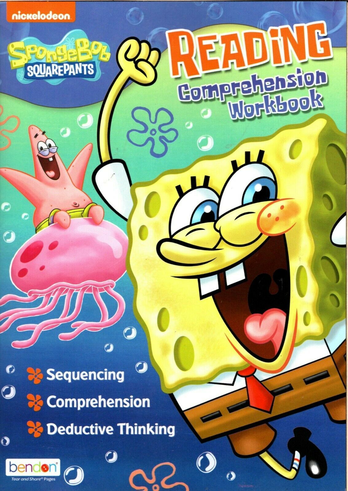 Educational Workbooks - Nickelodeon Sponge-bob Reading Comprehension 