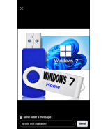 Windows 7 Home Premium USB flash Drive With OEM Key - $29.00