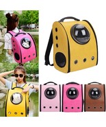 Dog Cat Pet Astronaut Capsule Backpack Carrier Box With Transparent Brea... - $169.99