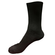 1pair 98% Cotton Mens Comfortable Casual Crew Dress Socks Mid Calf Size ... - $6.99