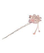 Classical Moods Hairpin Hair Ornaments Hair Clip Headwear Crown Pink #01 - $18.08