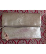 Victoria&#39;s Secret Angel Clutch Make Up Bag In Silver Bling ...cute $68 v... - $19.79