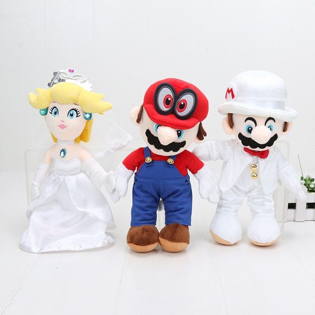 mario wedding plush