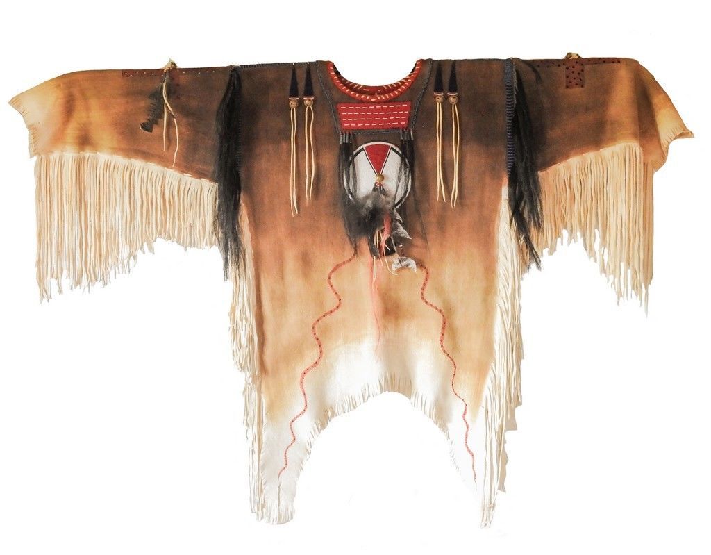 buckskin war shirt