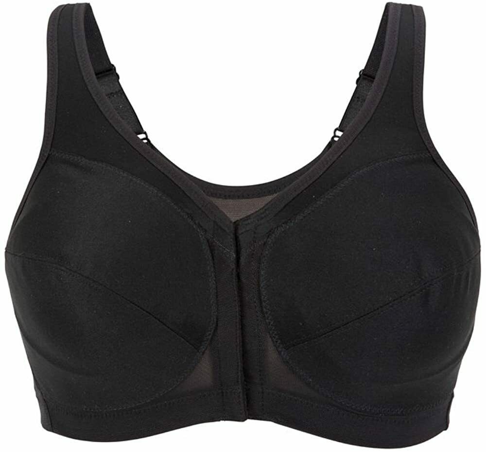 GLAMORISE Black Magic Lift with Posture Back Support Bra, US 58H, UK ...