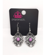 Paparazzi Over The POP Purple Beads Fishhook Fashion Earrings - $2.90