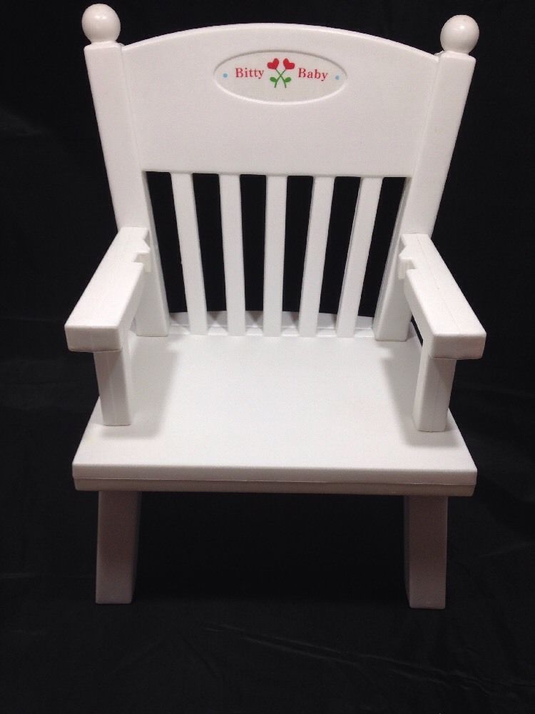 Bitty Baby American Girl White Chair Doll And 50 Similar Items