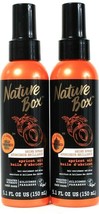 2 Ct Nature Box 5.1 Oz Apricot Oil 100% Cold Pressed Nourishing Oil Shine Spray