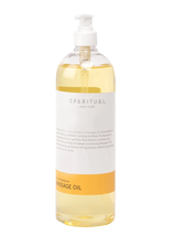 SpaRitual Citrus Cardamom Massage Oil, Liter