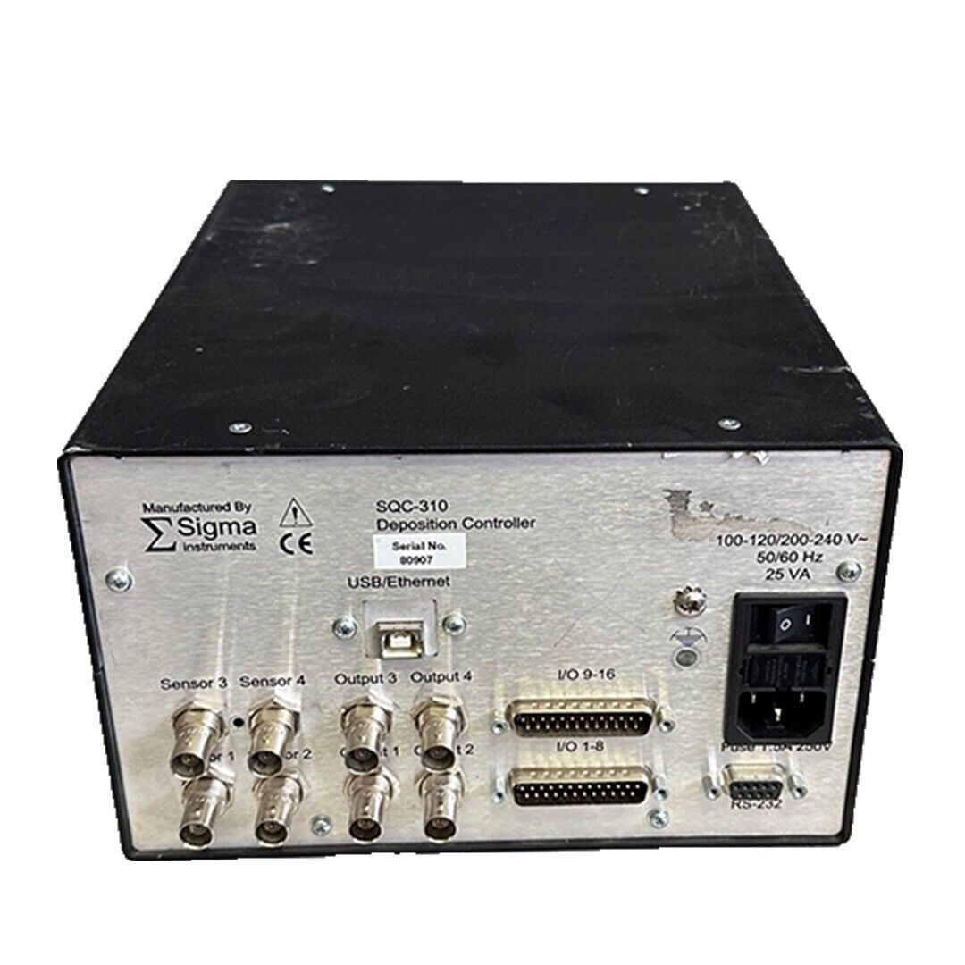 For Parts MDC SIGMA SQC-310 / SQC310 THIN FILM DEPOSITION CONTROLLER ...