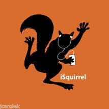 YOUTH T-shirt iSquirrel New Cotton NWT Nature Orange Small - $14.14