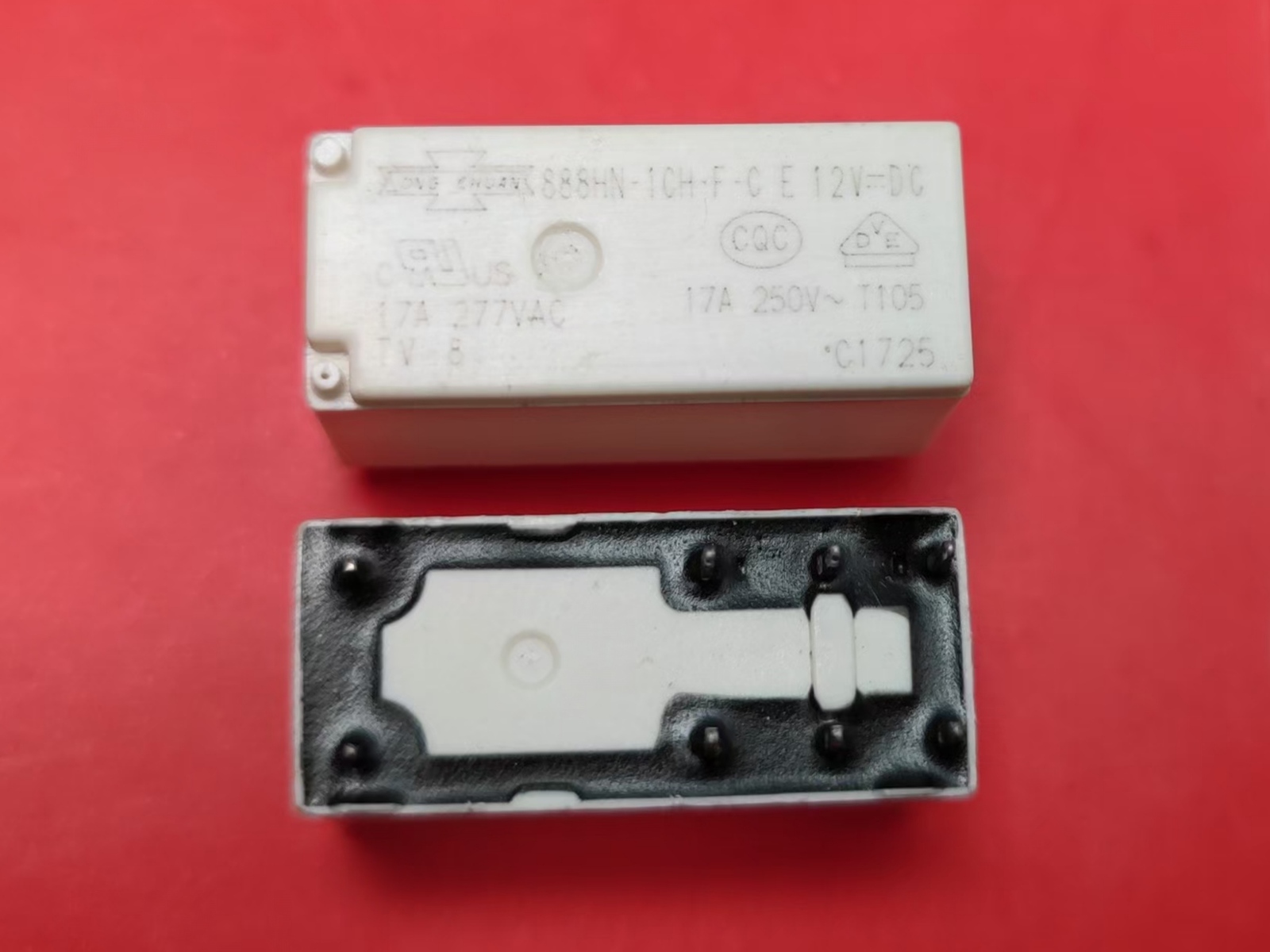 888HN-1CH-F-C E, 12VDC Relay, SONG CHUAN Brand New!! - Other