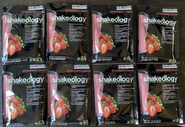 Exp 9/2021* (8) Packets Shakeology Strawberry Protein Powder Beachbody  - $46.52
