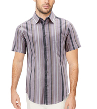 Men's Short Sleeve Cotton Linen Casual Lightweight Collared Button Up Shirt image 7