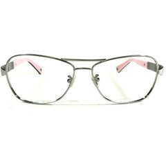Coach HC7012 L038 CAROLINE 9102/11 Eyeglasses Frames Black Pink Silver 56-14-130 - $46.74